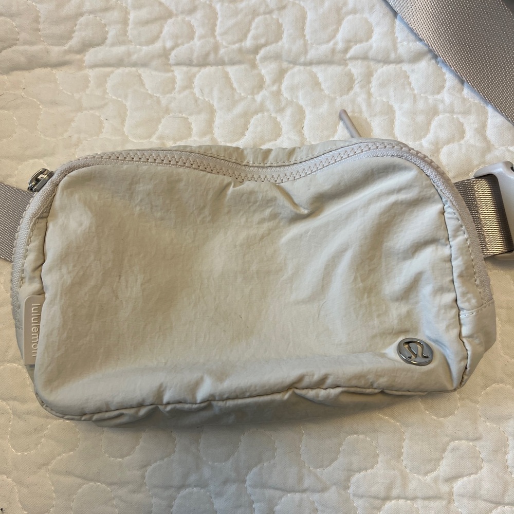 Lululemon Cream Crossbody Bag